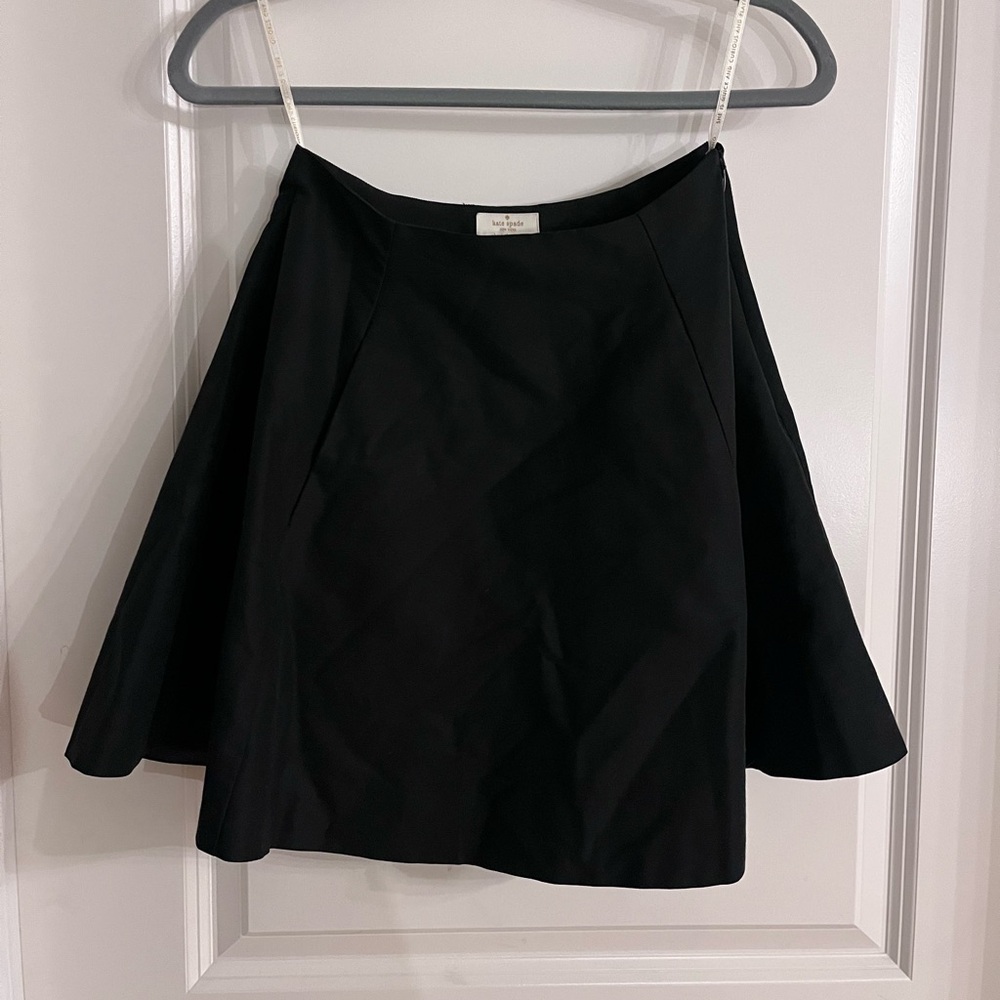 Kate Spade Black Skirt the Rules Skirt